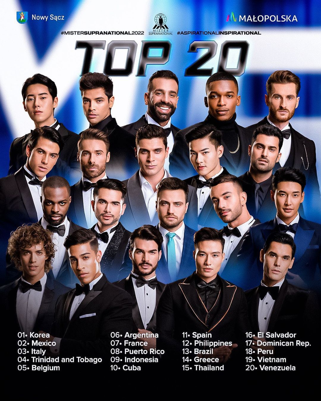Mister Supranational - TOP 20