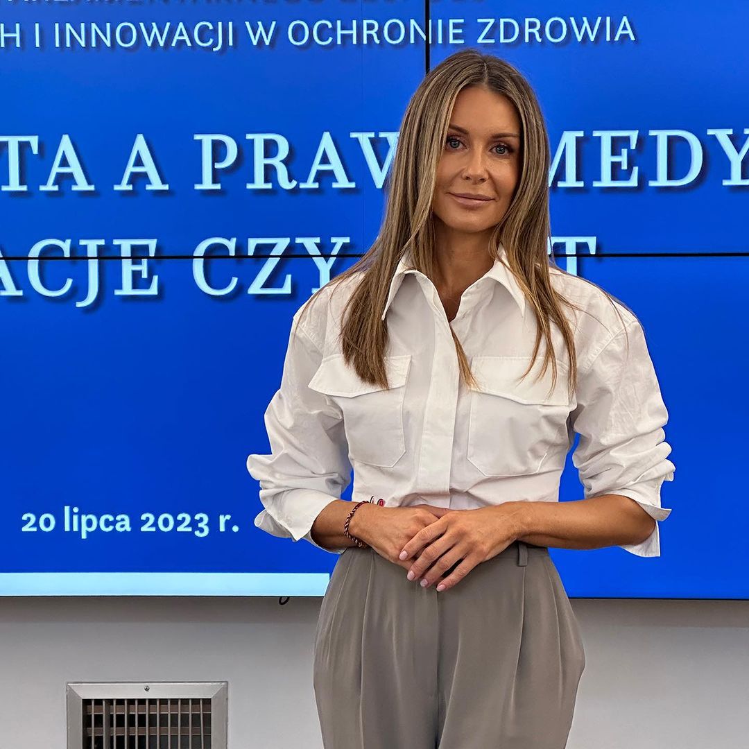 Małgorzata Rozenek pojawiła się w Senacie
