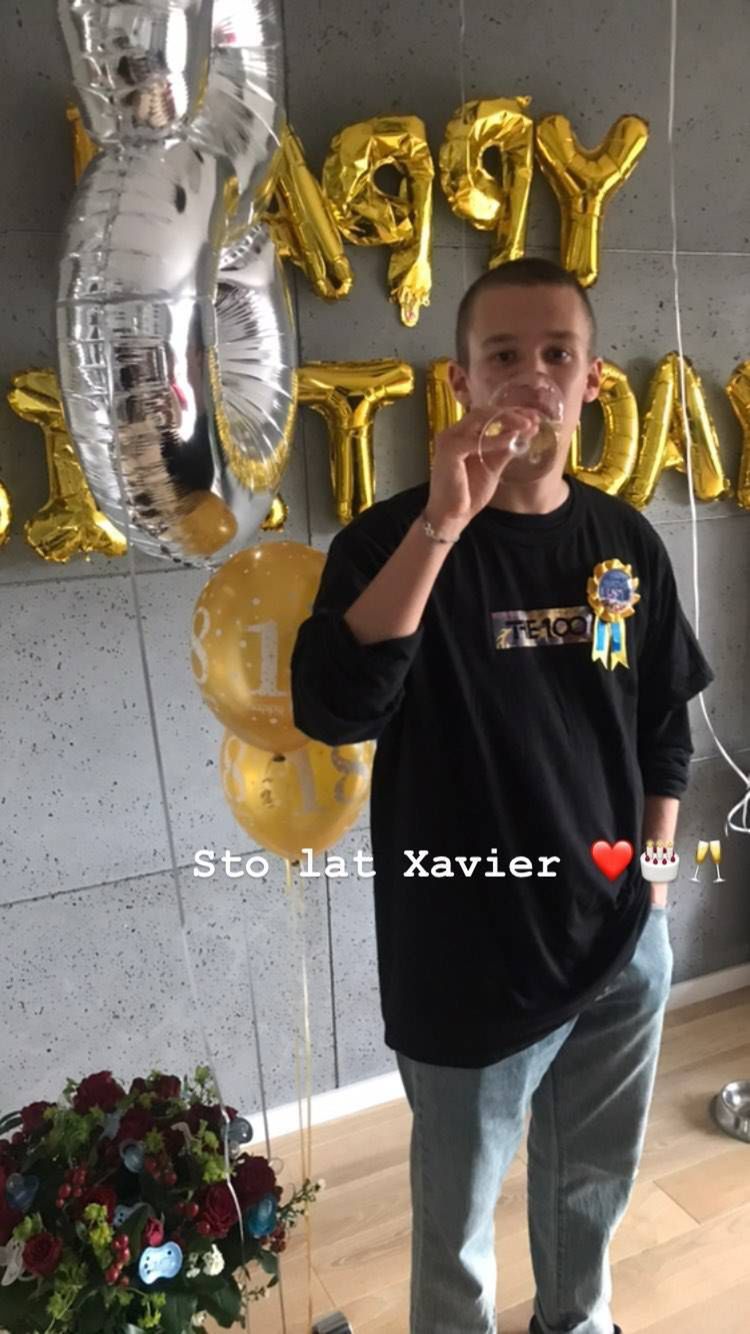 Xavier Wiśniewski skończył 18 lat