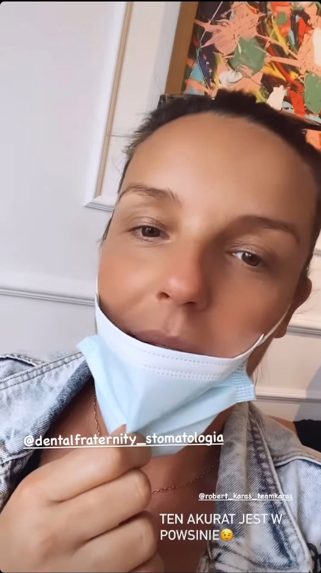 Agnieszka Włodarczyk u dentysty