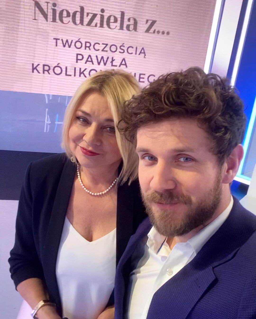 Antek Królikowski i Małgorzata Ostrowska-Królikowska