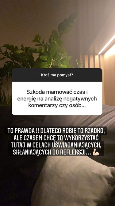 Agnieszka Kaczorowska odpowiada internautce