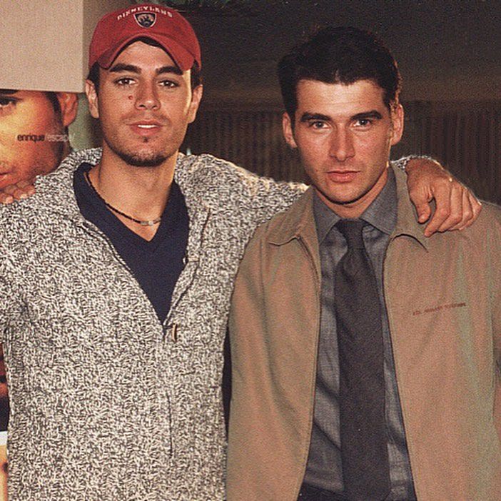 Tomasz Kammel i Enrique Iglesias