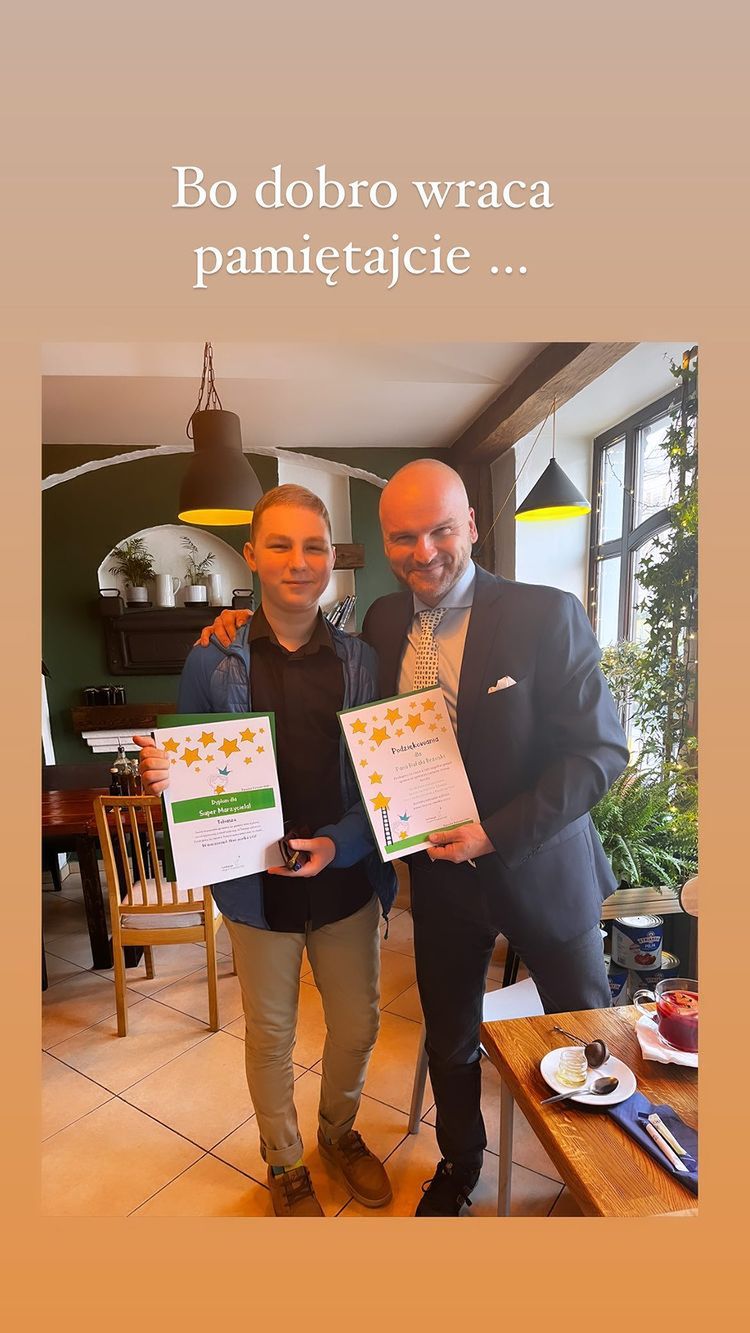 Rafał Brzoska spełnił marzenie Tobiasza