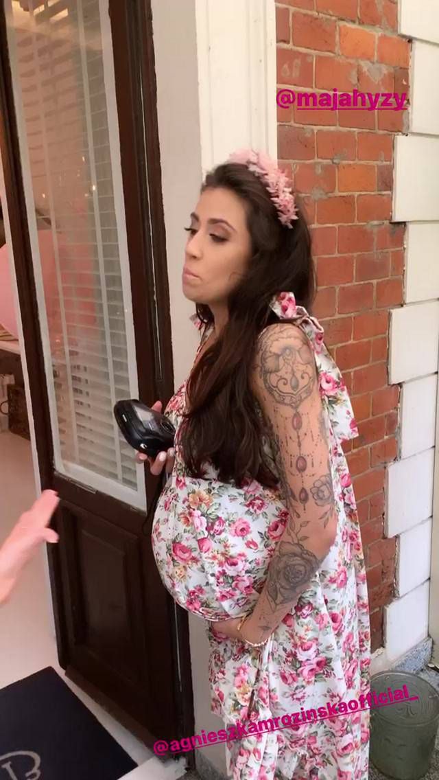 Maja Hyży - baby shower