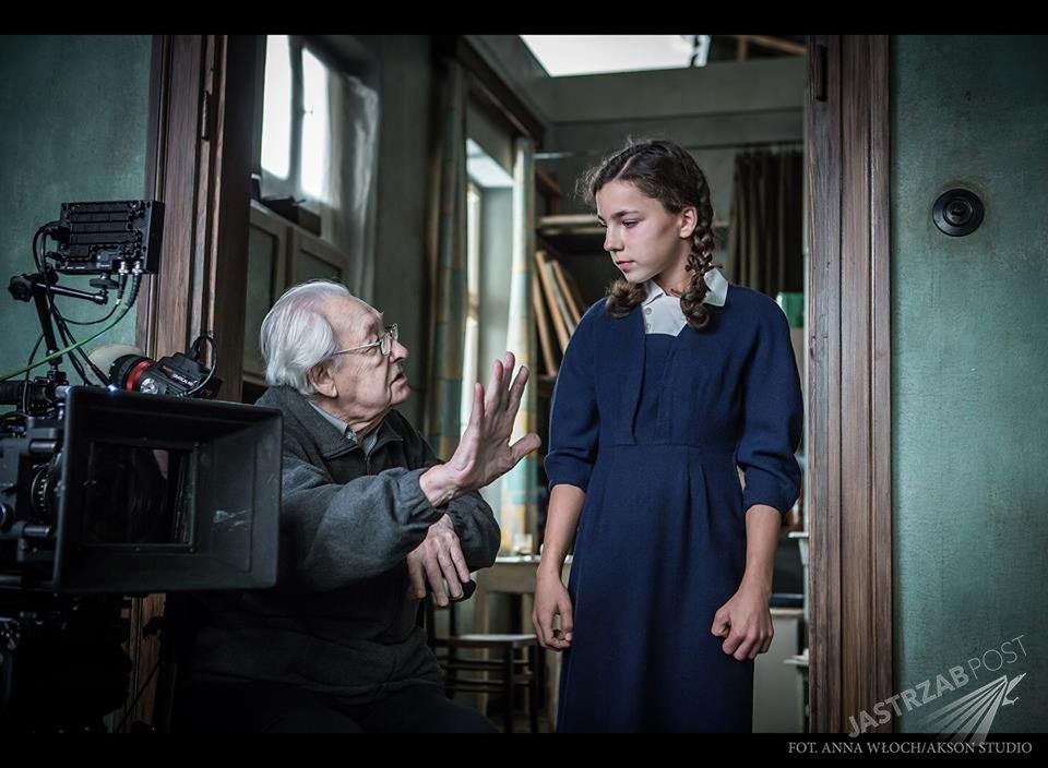 Andrzej Wajda i Bronia Zamachowska