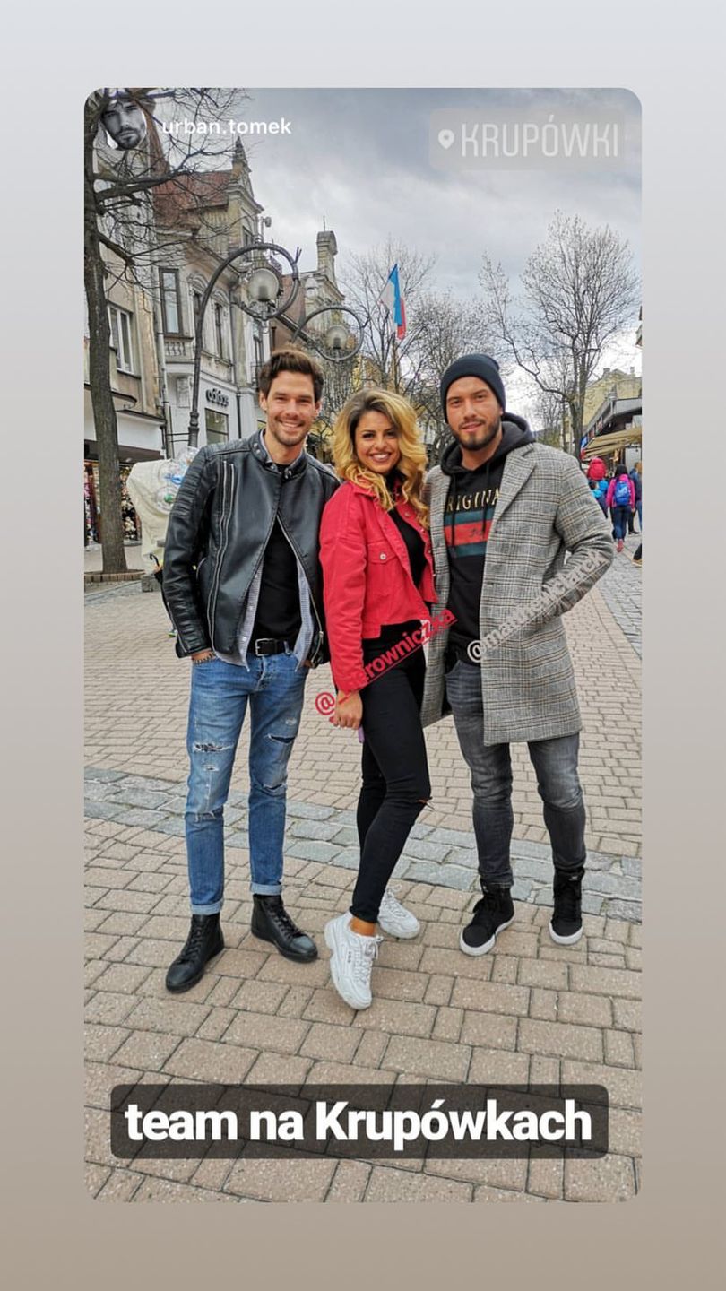 Tomasz Urban, Karolina Wnęk i Maciej Borowicz w Zakopanem