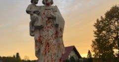 Zaatakowali figurę Św. Józefa w kościele na Podlasiu