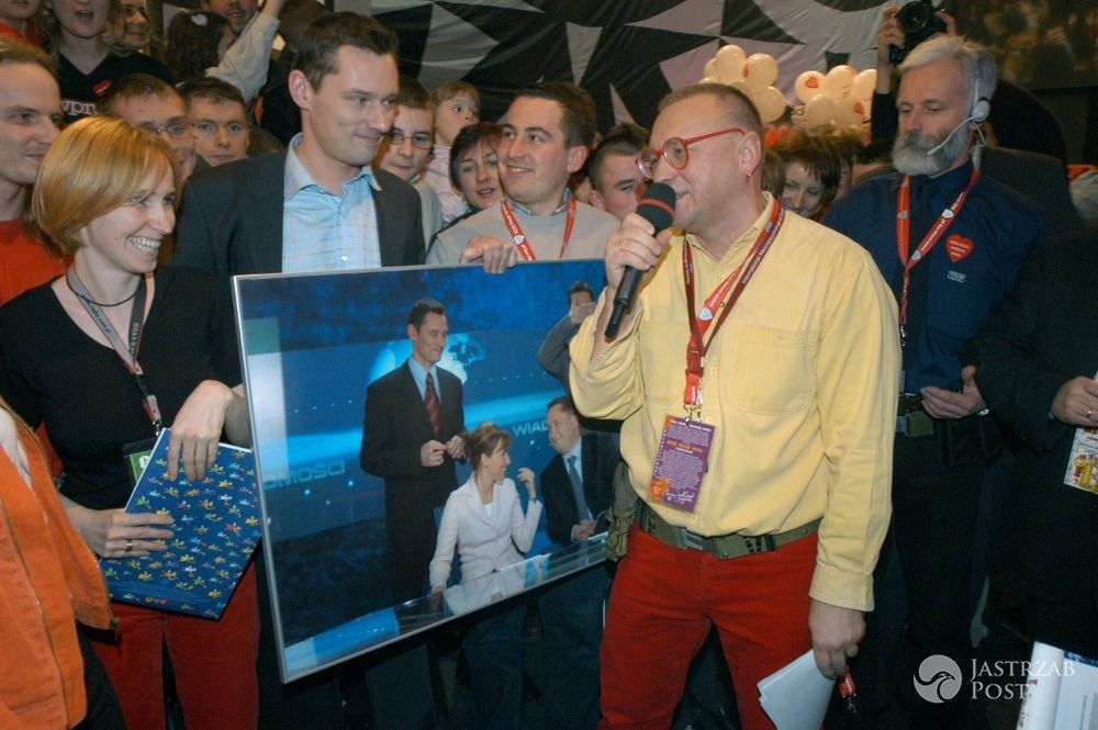 Krzysztof Ziemiec podczas WOŚP