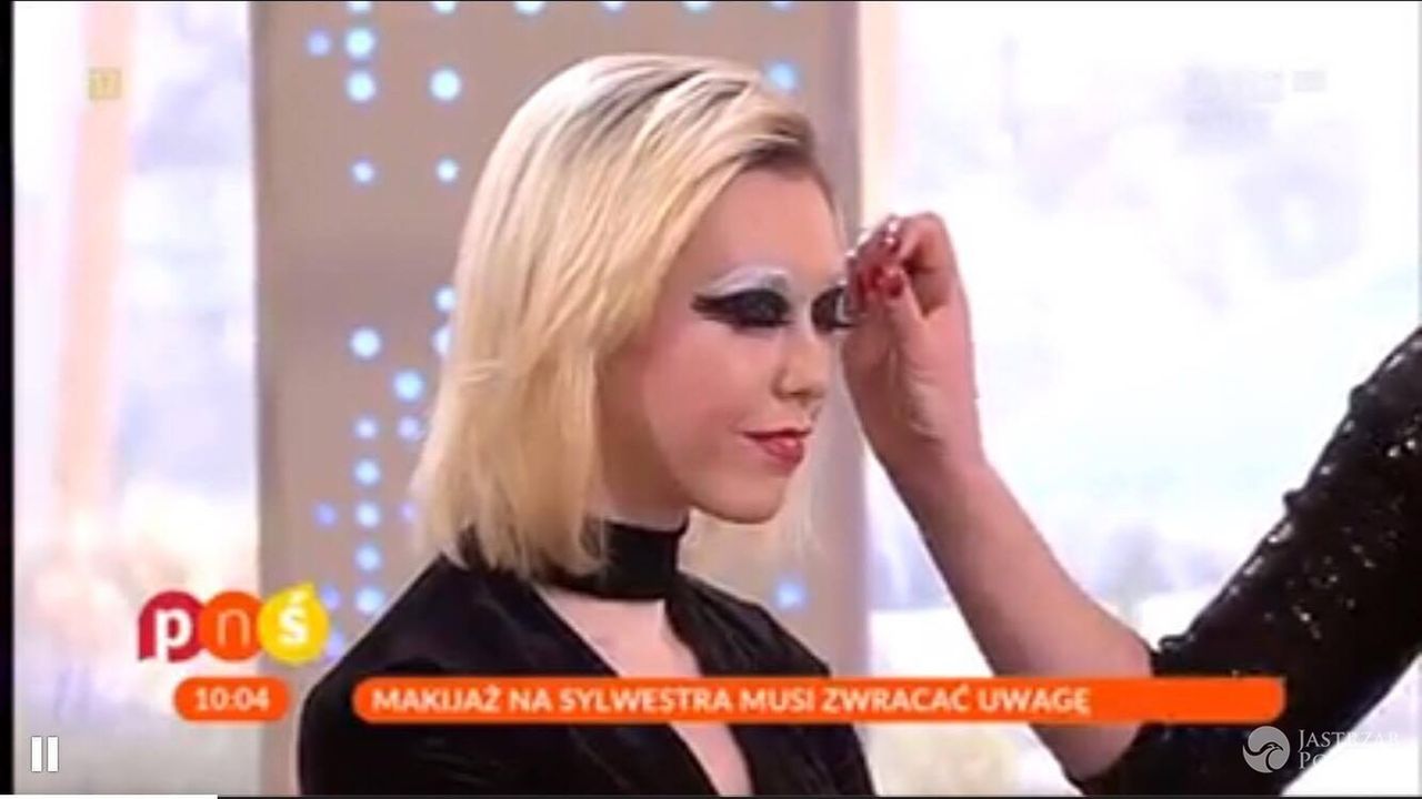 Makijaż na Sylwestra 2016 w TVP