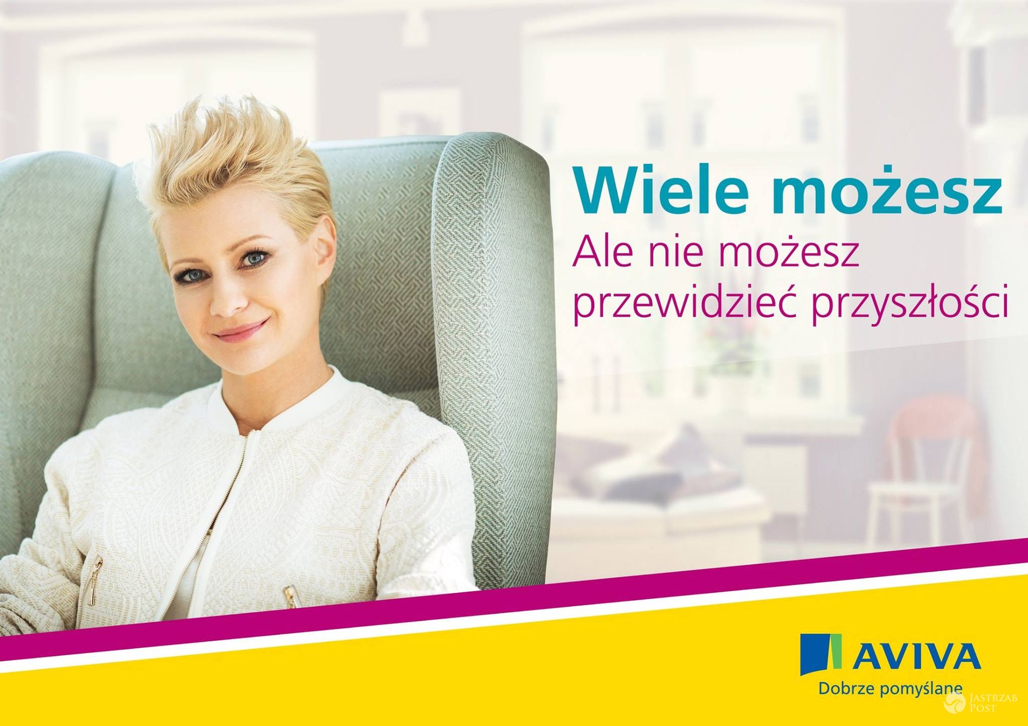 Małgorzata Kożuchowska w nowym spocie Aviva