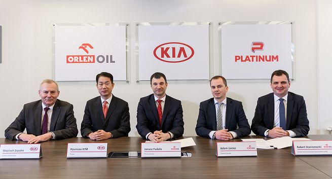 Orlen Oil i Kia Motors Polska zaczynają współpracę handlową i marketingową