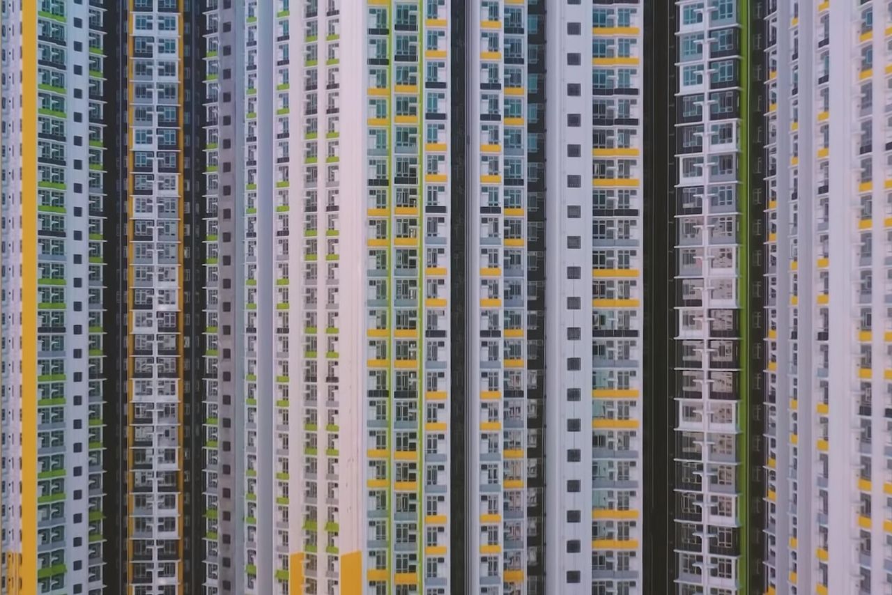 Betonowa dżungla Hong Kongu pokazana na wyjątkowym filmie