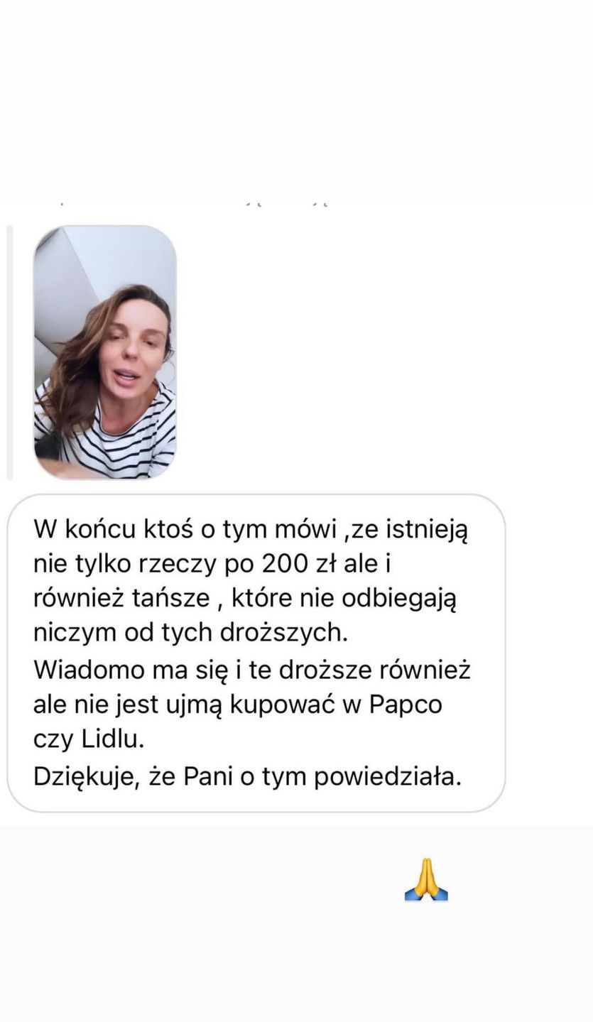 Agnieszka Włodarczyk chwali się zakupami