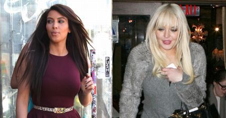 Kardashian i Lohan "najbardziej przereklamowanymi" gwiazdami!