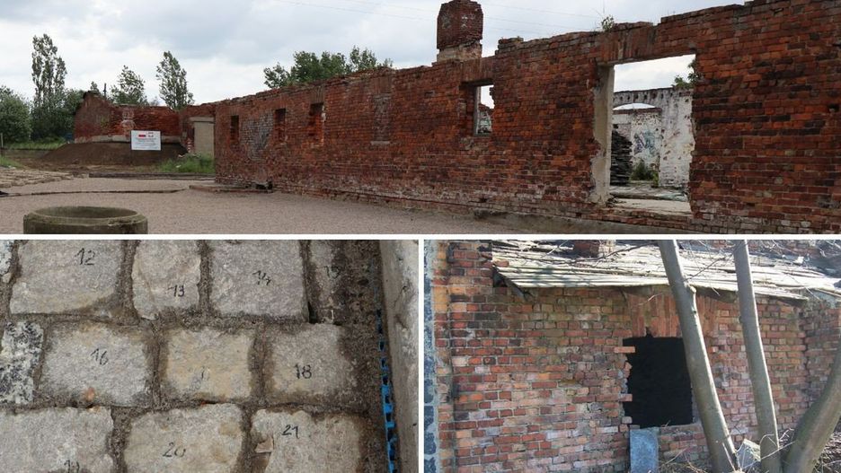 Magazyny żywnościowe z czasów II wojny światowej, będące w pobliżu Brzezinki, zyskują nowe oblicze. A kilkanaście lat temu były mocno wrośnięte w ziemię.