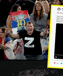 Skandal na wielkim turnieju tenisowym. Pokazali Putina