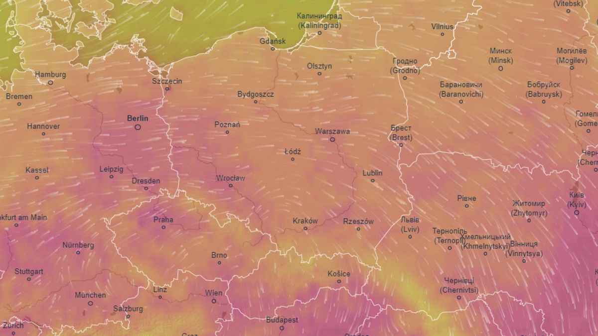Afrykańskie ciepło zbliża się do Polski 