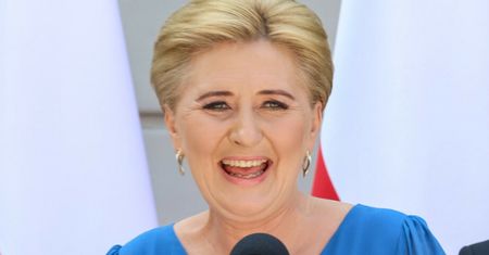 Agata Duda, jakiej jeszcze nie widzieliście. Nowa fryzura to pikuś. Wiedzieliście, że kiedyś była SZATYNKĄ? (FOTO)