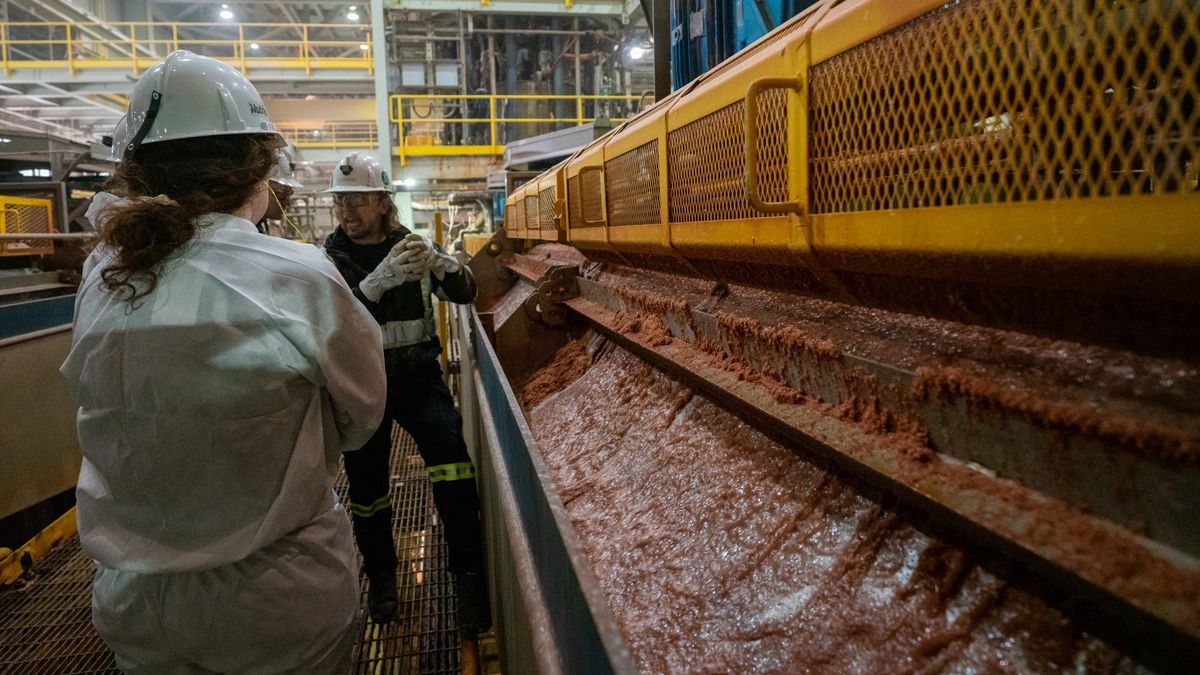 A milling facility at the Nutrien Cory potash mine in Saskatoon, Saskatchewan, Canada, on Tuesday, Nov. 29, 2022. Nutrien Ltd., the world's largest provider of crop inputs and services, expects farmers to begin rebuilding their stocks of fertilizers heading into the new year after running down inventories amid supply challenges. Photographer: Heywood Yu/Bloomberg via Getty Images