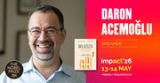Noblista Daron Acemoglu pierwszym headlinerem Impact'26