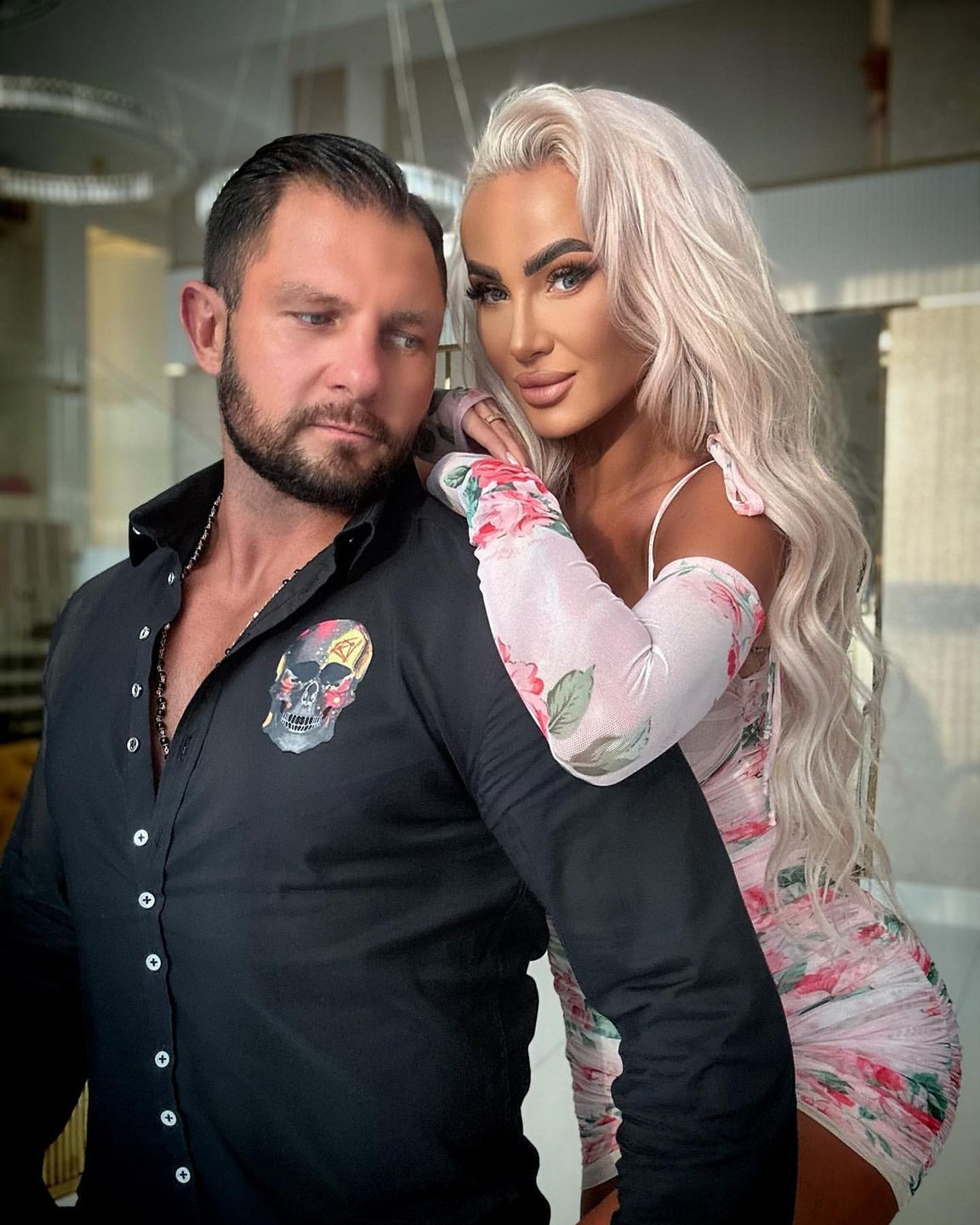 Patryk Borowiak i Izabela Macudzińska