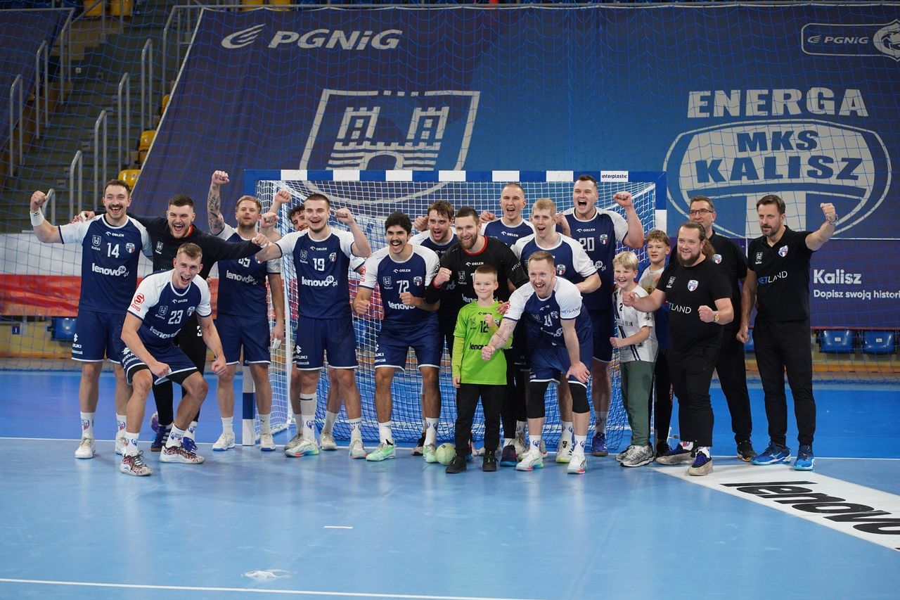 Piłkarze ręczni Netland MKS Kalisz pokonali Zepter KPR Legionowo