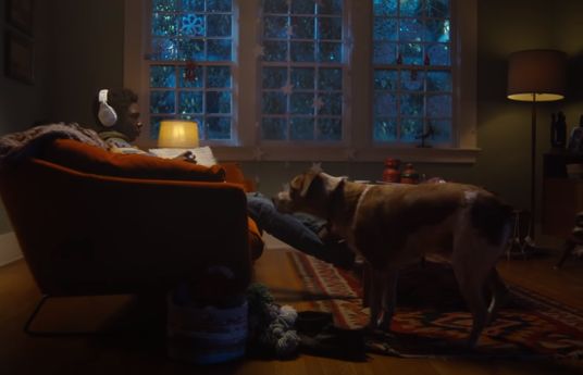 Pies tęskni za czlowiekiem w świątecznym spocie Microsoftu