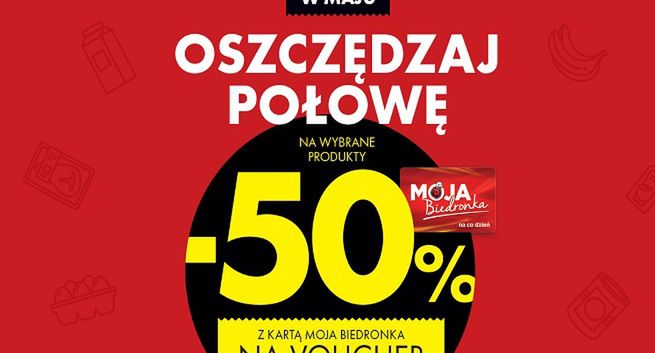 W maju Biedronka znów rozdaje vouchery na zakupy