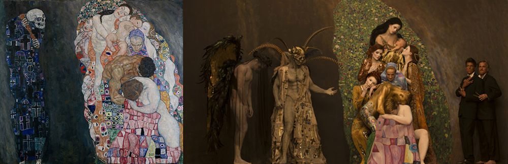 Fotografka odtworzyła obrazy Gustawa Klimta na wspaniałych zdjęciach 4