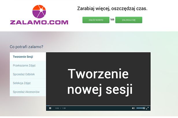 Zalamo.com - internetowe narzędzie dla fotografów do pracy z klientami [recenzja] 1