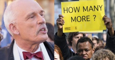 Korwin-Mikke o śmierci afrykańskich uchodźców: "CO MNIE TO OBCHODZI? Po prostu TONĄ SOBIE!"