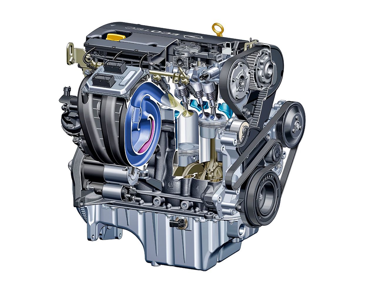 Konstrukcja silnika 1.8 Z18XER