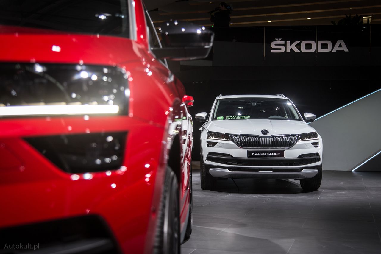 Škoda Karoq w dwóch nowych wersjach: Scout i Sportline (fot. Mateusz Żuchowski)