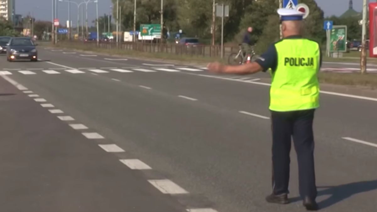 Zatrzymanie przez policję.