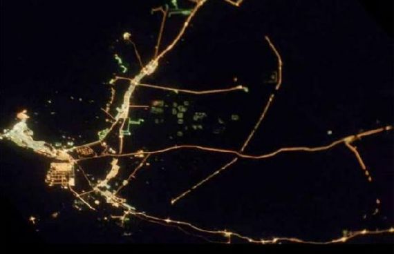 20 miast widzianych nocą z kosmosu 2