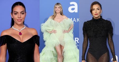 Tłum gwiazd olśniewa na AmfAR Gala Cannes 2023: Heidi Klum, Eva Longoria, Georgina Rodriguez... (ZDJĘCIA)