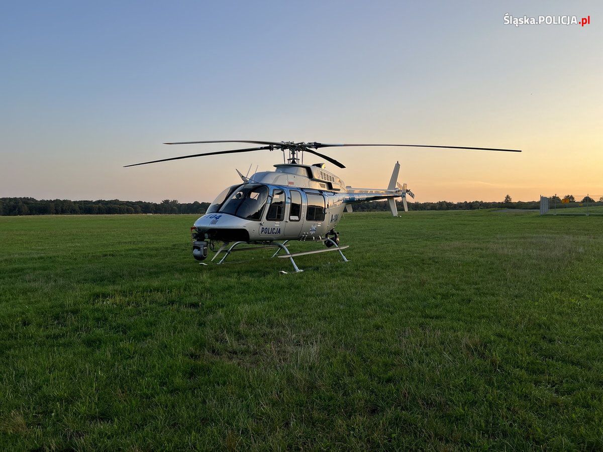 Policyjny śmigłowiec Bell 407GXi