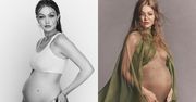 Zmysłowa Gigi Hadid prezentuje NOWE zdjęcia z ciążowej sesji. Ashley Graham ocenia: "JUŻ PRAWIE CZAS!" (ZDJĘCIA)