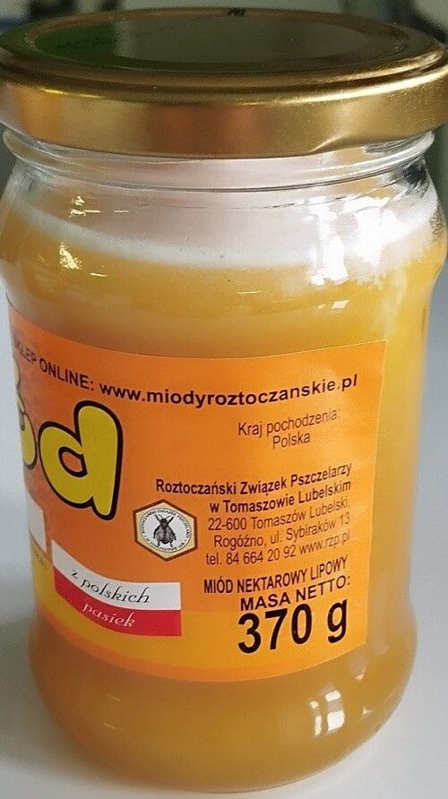 Słoik miodu nektarowego