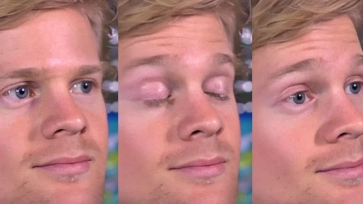 Znany z memów "mrugający facet". Drew Scanlon