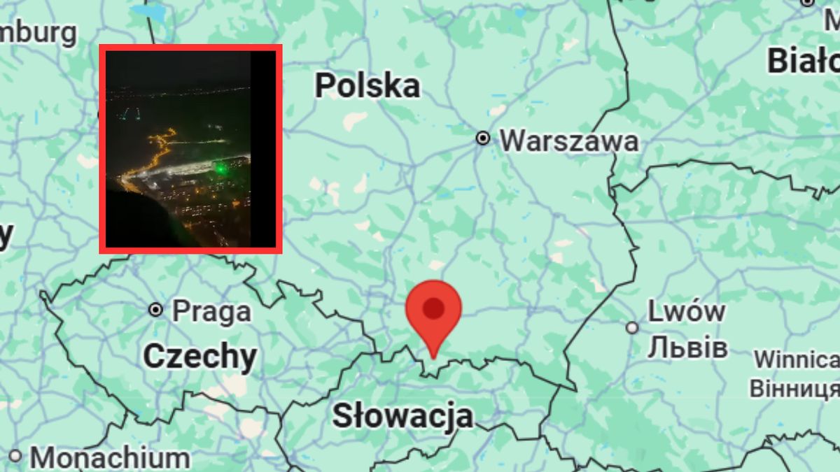  Dziewięciolatek celował laserem w samolot. Przeprosił pilotów