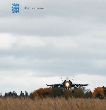 CF-18 w Estonii. Ćwiczą działanie będące normą podczas zimnej wojny