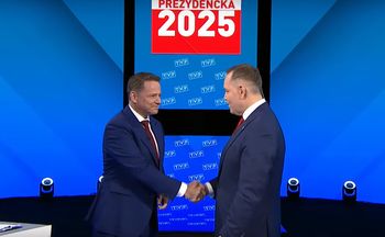 Pojedynek na wizji. Trzaskowski i Nawrocki w debacie prezydenckiej
