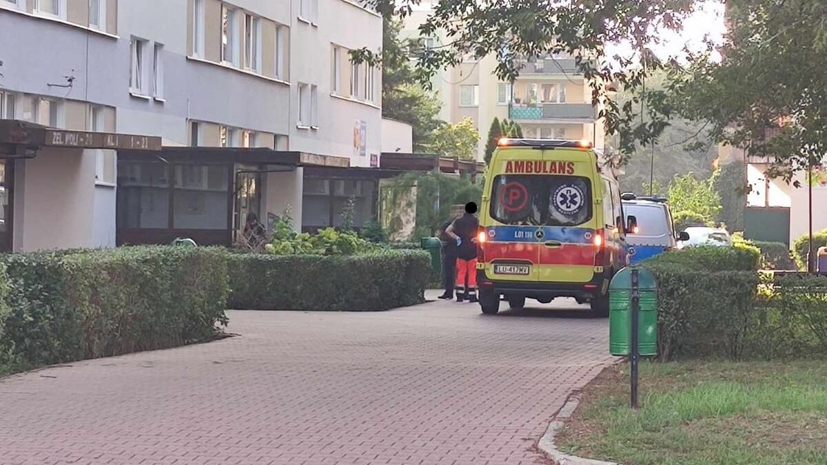 Ratownicy medyczni wspierali policjantów podczas zatrzymania 40-letniej kobiety