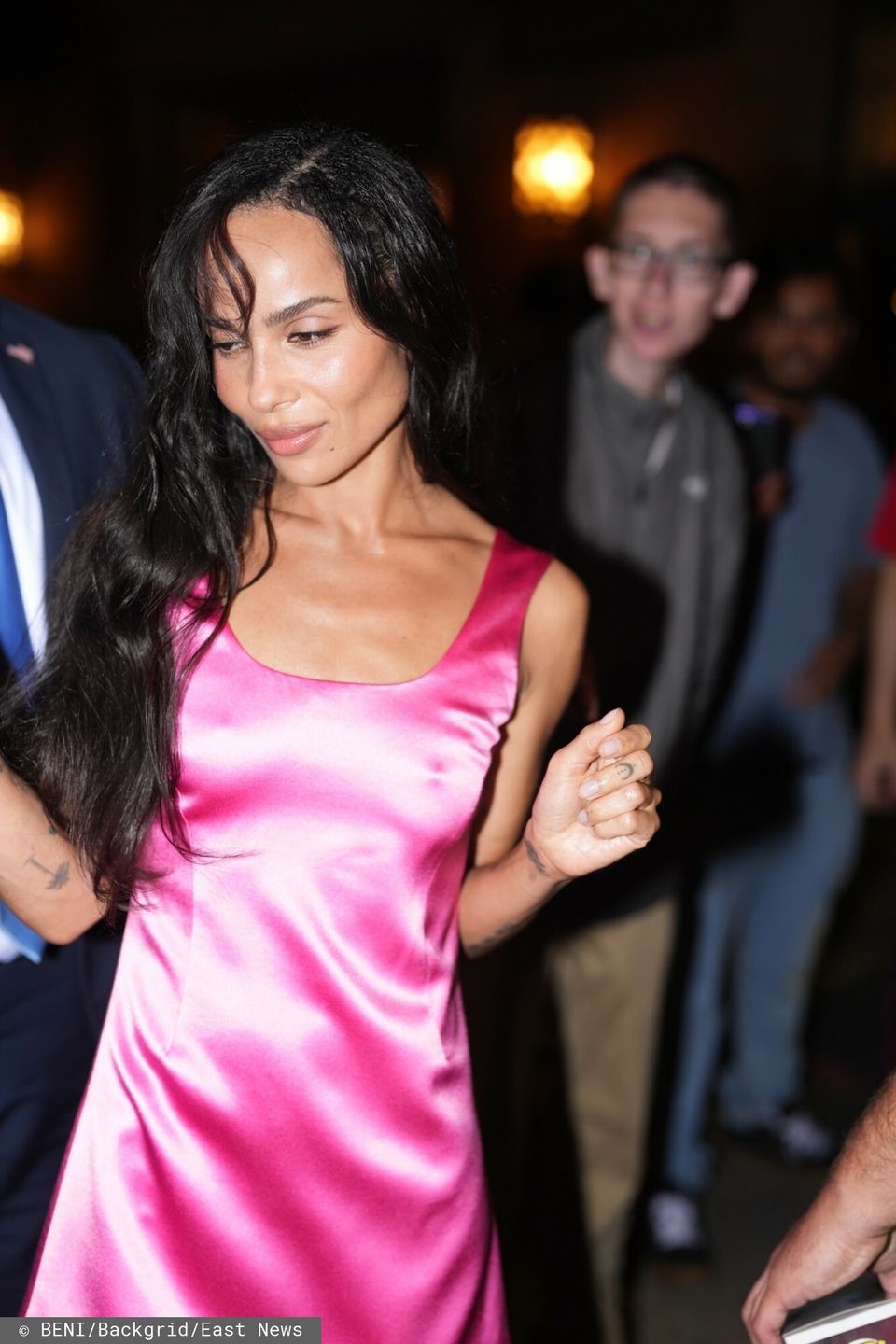 Zoe Kravitz w nawiedza hotel przed kolejną imprezą