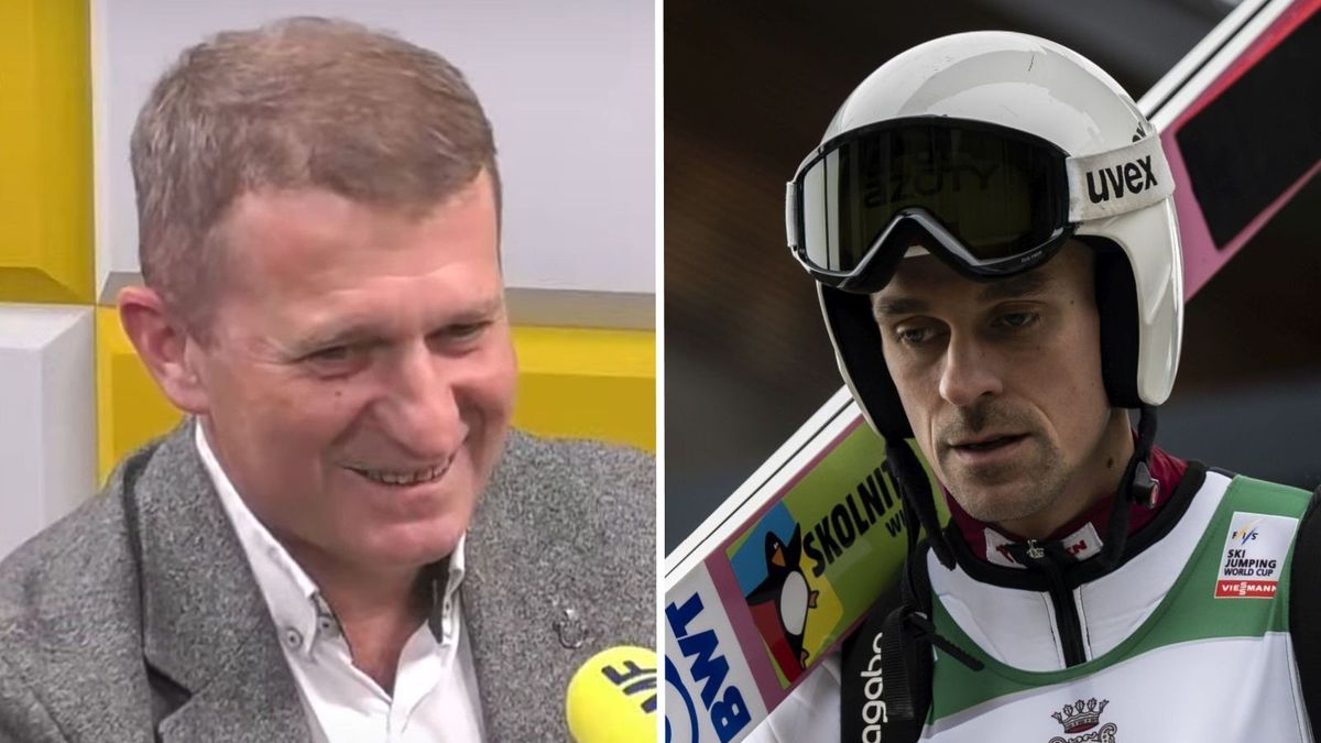 Na zdjęciu: Ireneusz Raś i Piotr Żyła