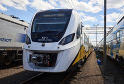 Wrocław. Pierwszy hybrydowy pociąg Kolei Dolnośląskich na testach w Żmigrodzie