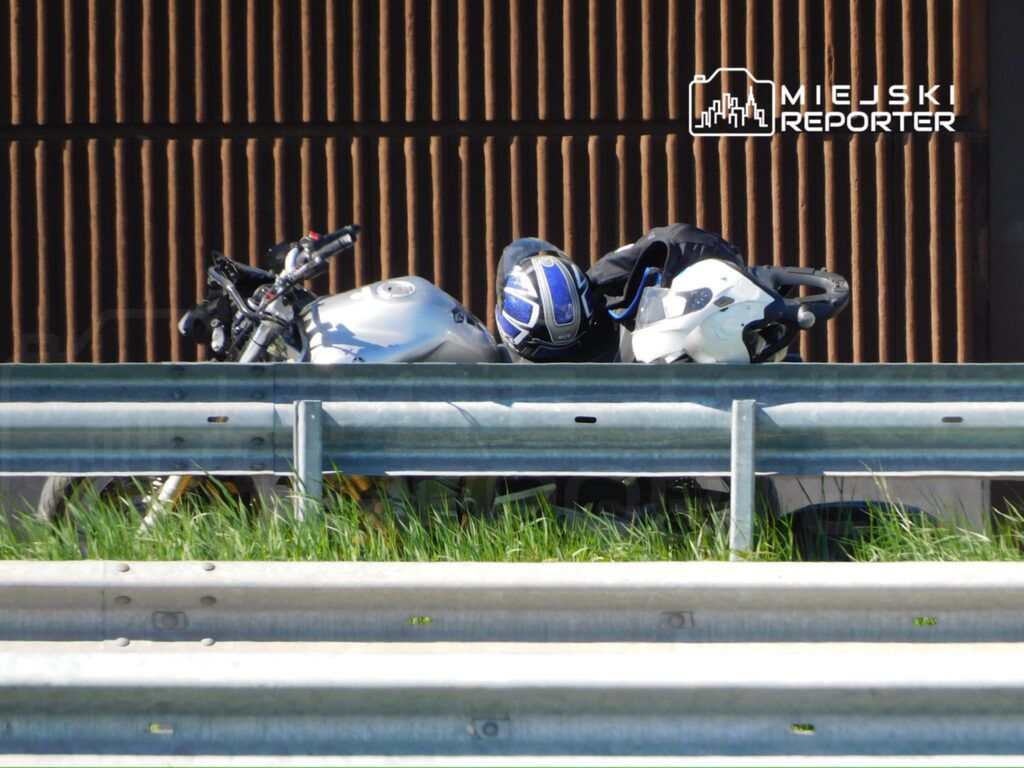 Fot. Miejski Reporter. Śmiertelny wypadek motocyklisty 