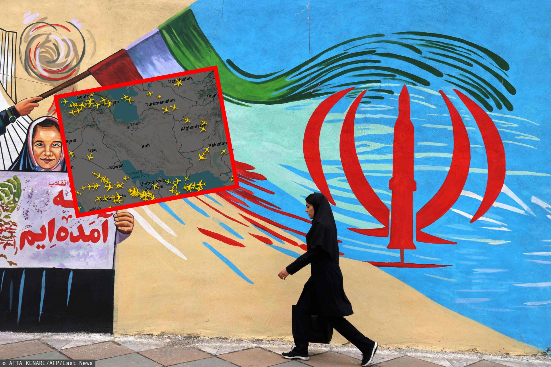 Iran zamknął przestrzeń powietrzną. Przygotowuje się do ataku?